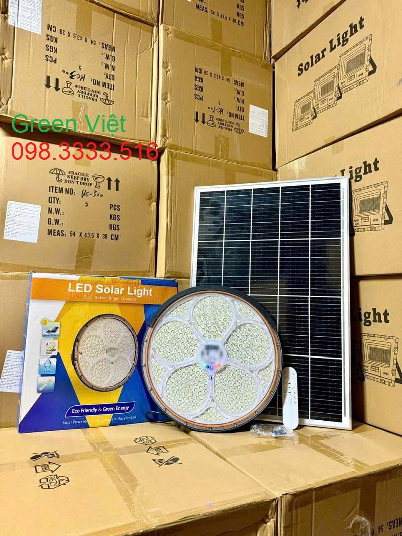 Đèn Ốp Trần Hoa Mai 1000W PTO-1000 Năng Lượng Mặt Trời