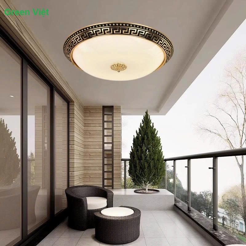 Đèn ốp trần trang trí cao cấp pha lê T8604