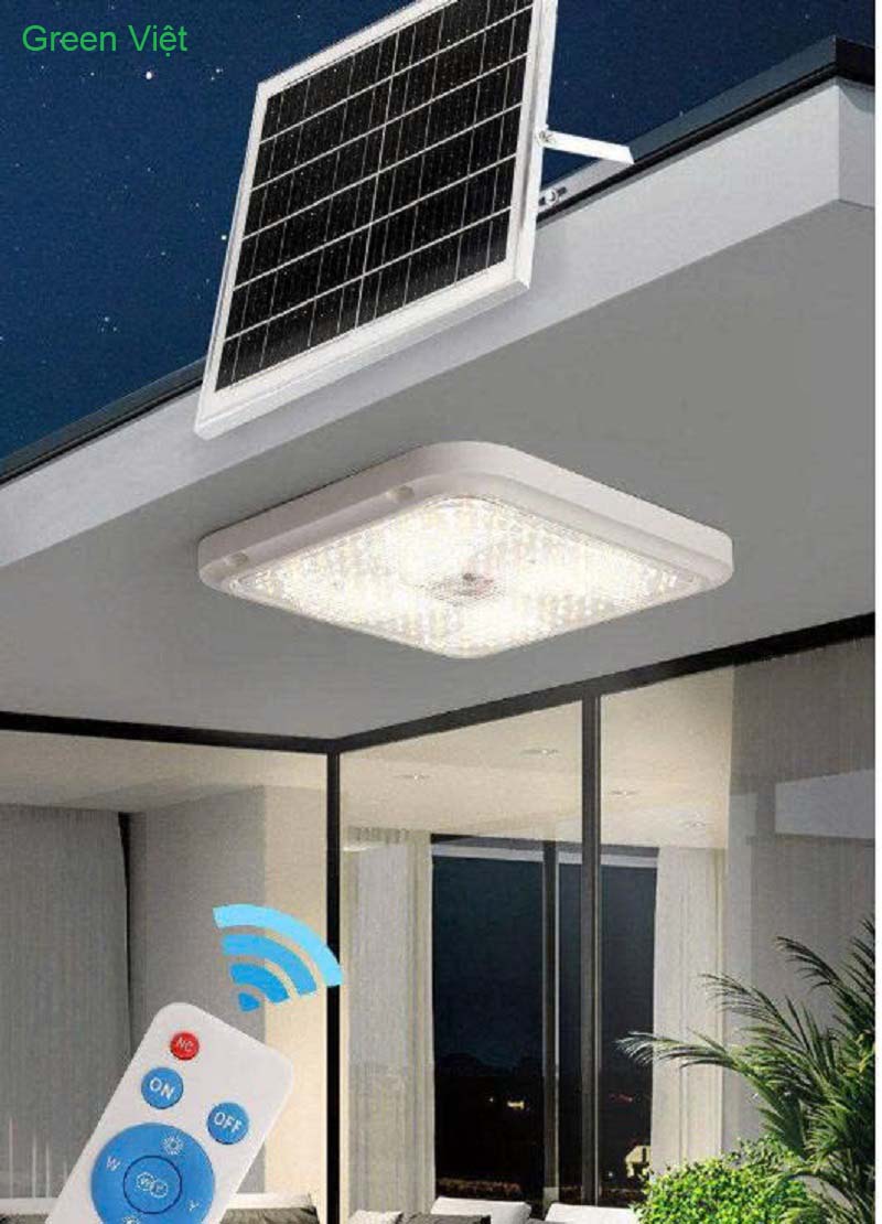 Đèn Panen âm trần bằng năng lượng mặt trời PNAT03