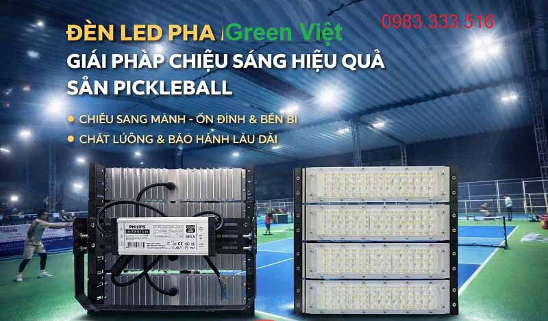 Đèn Pha Led 400W LPP-400 Sân Bóng, Nhà Xưởng