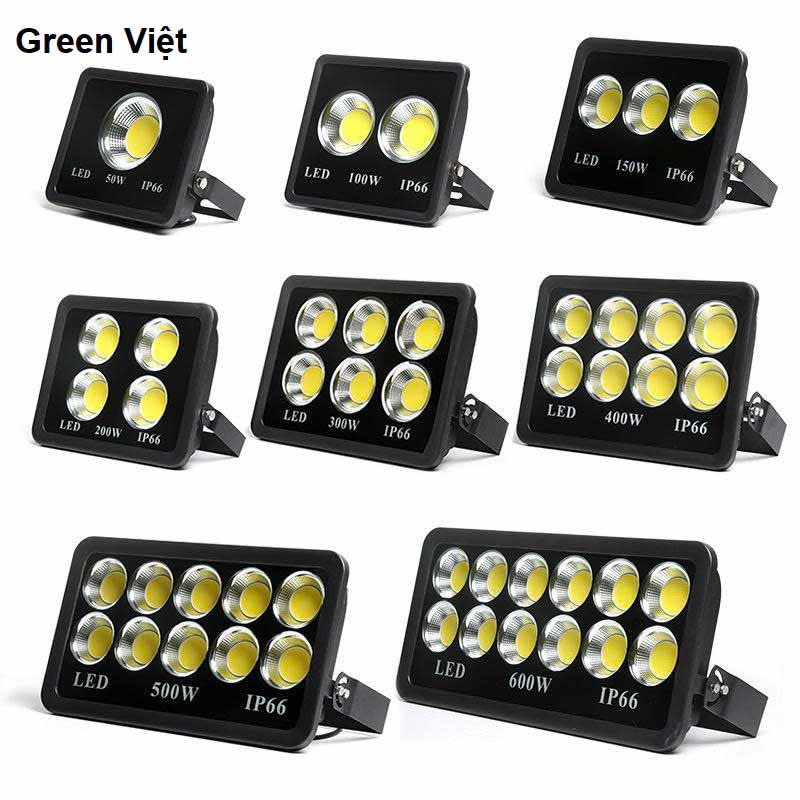 Đèn pha LED 500W Lắp sân bóng đá, nhà kho cao cấp