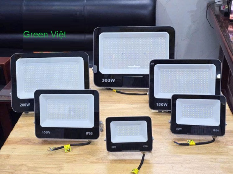 Đèn Pha Led GV 10W, 20W, 30W, 50W, 100W, 150W, 200W.