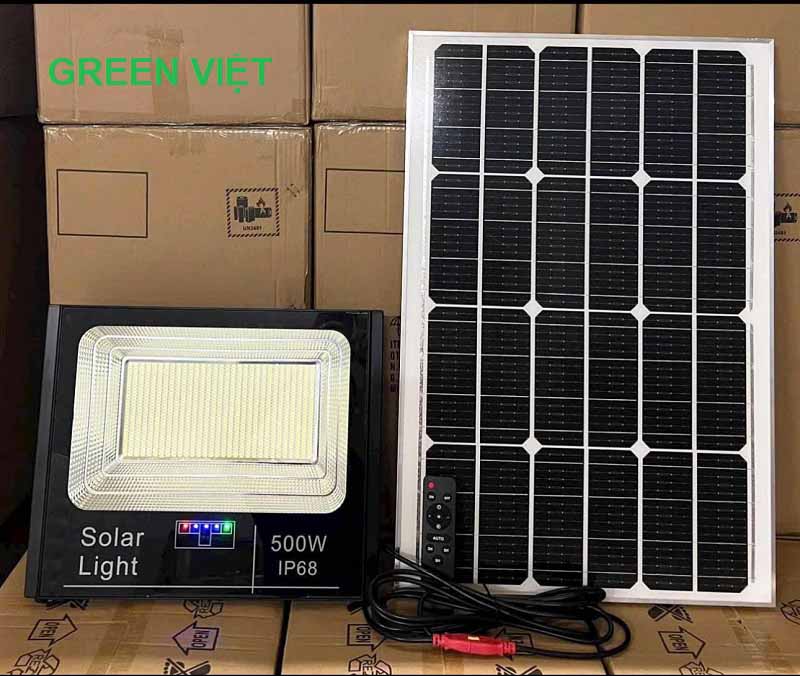 Đèn pha led năng lượng mặt trời 500W NZL0924