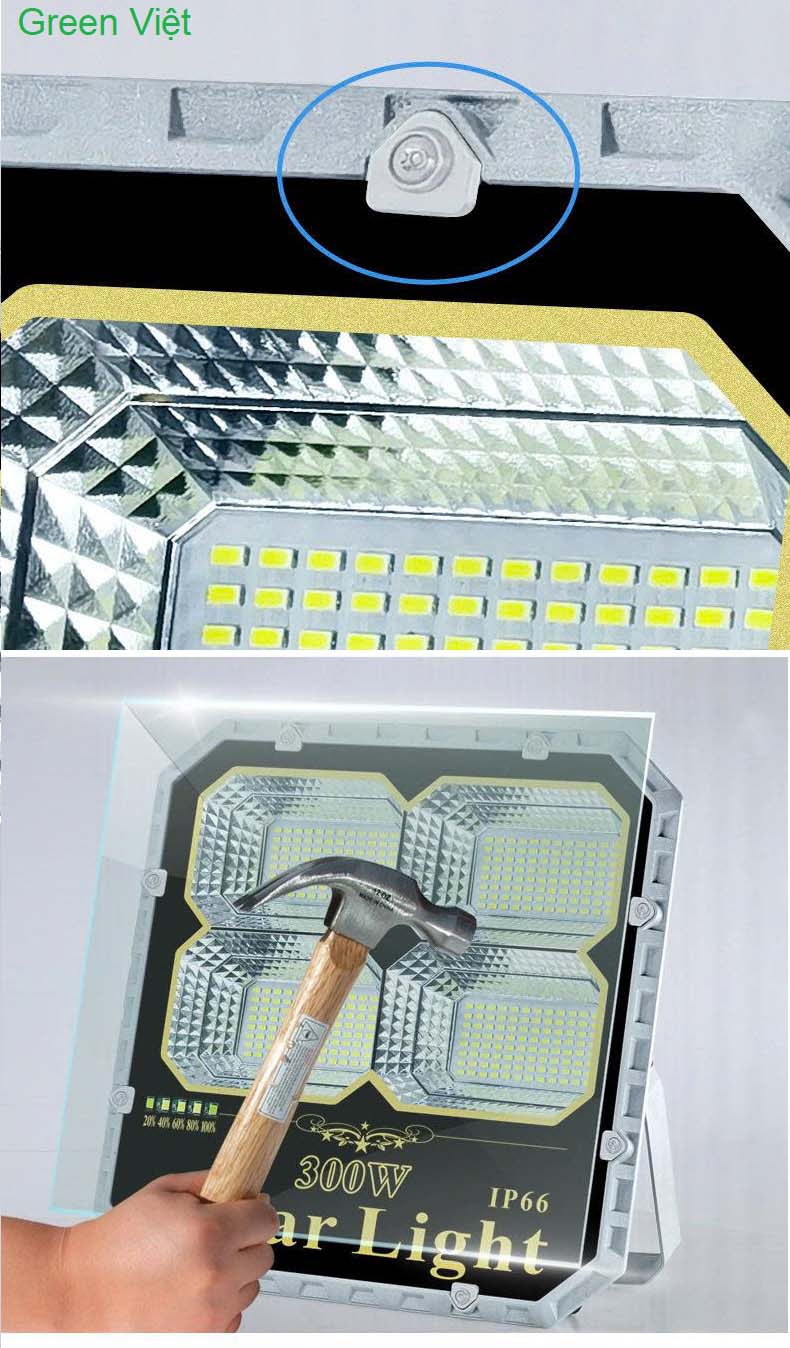 Đèn Pha năng lượng mặt trời TSN200 200w cao cấp