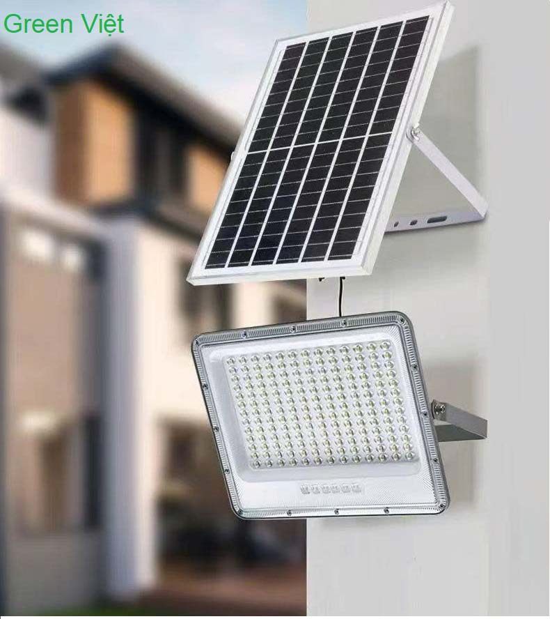 Đèn pha năng lượng mặt trời 400w P-400 Green Việt
