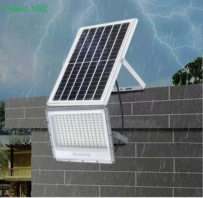 Đèn pha năng lượng mặt trời 400w P-400 Green Việt