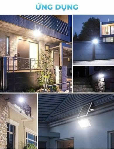 Đèn Pha Năng Lượng Mặt Trời 500W P500 Cao Cấp