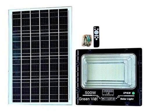 Đèn Pha Năng Lượng Mặt Trời 500W P500 Cao Cấp