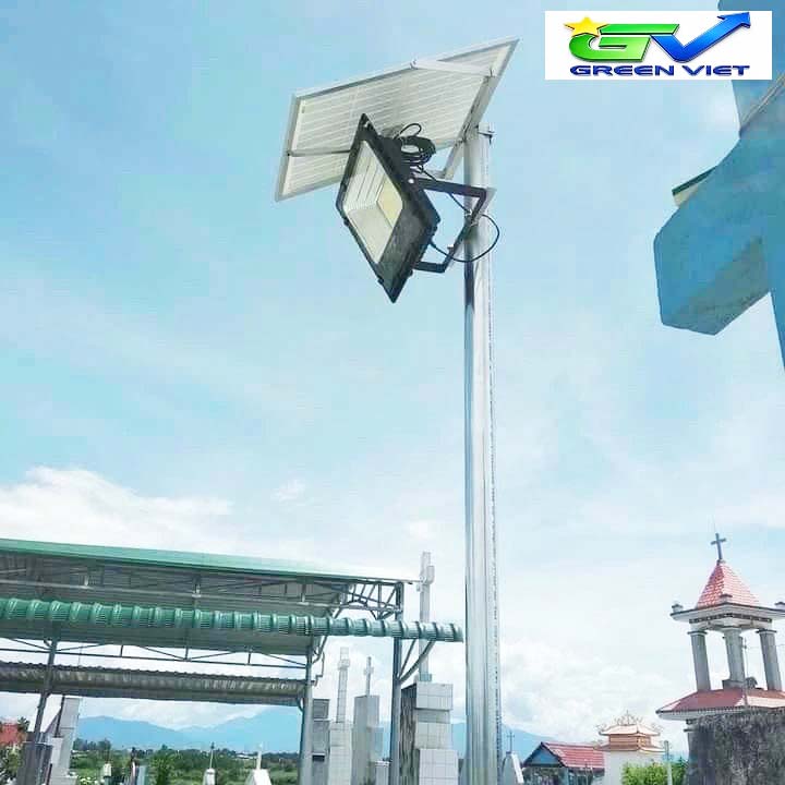 Đèn pha năng lượng mặt trời 500w PL500 Cao Cấp