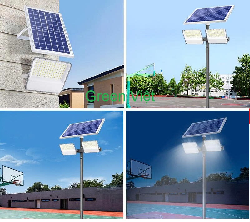 Đèn Pha Năng Lượng Mặt Trời 1000W PLGV1000 Cao Cấp