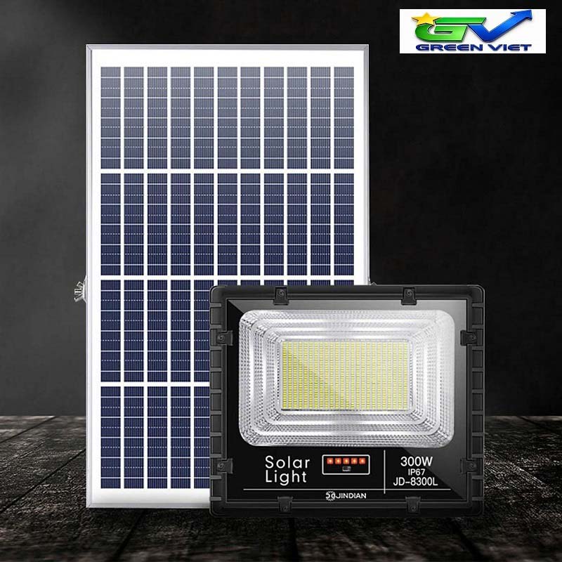 Đèn Pha năng lượng mặt trời JD 300w JD300
