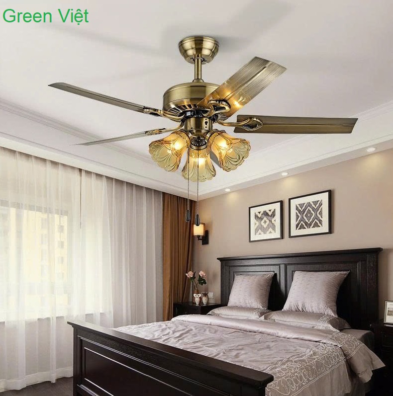Đèn Quạt Cao Cấp Phòng Khách DQ-147