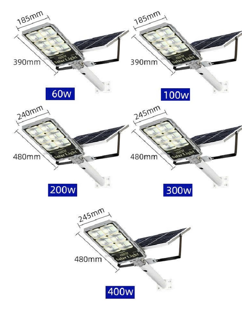 Đèn sân vườn năng lượng mặt trời 300w DTS-300