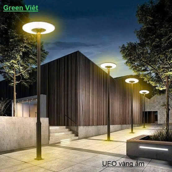 Đèn sân vườn năng lượng mặt trời UFO 1000w UFOKC