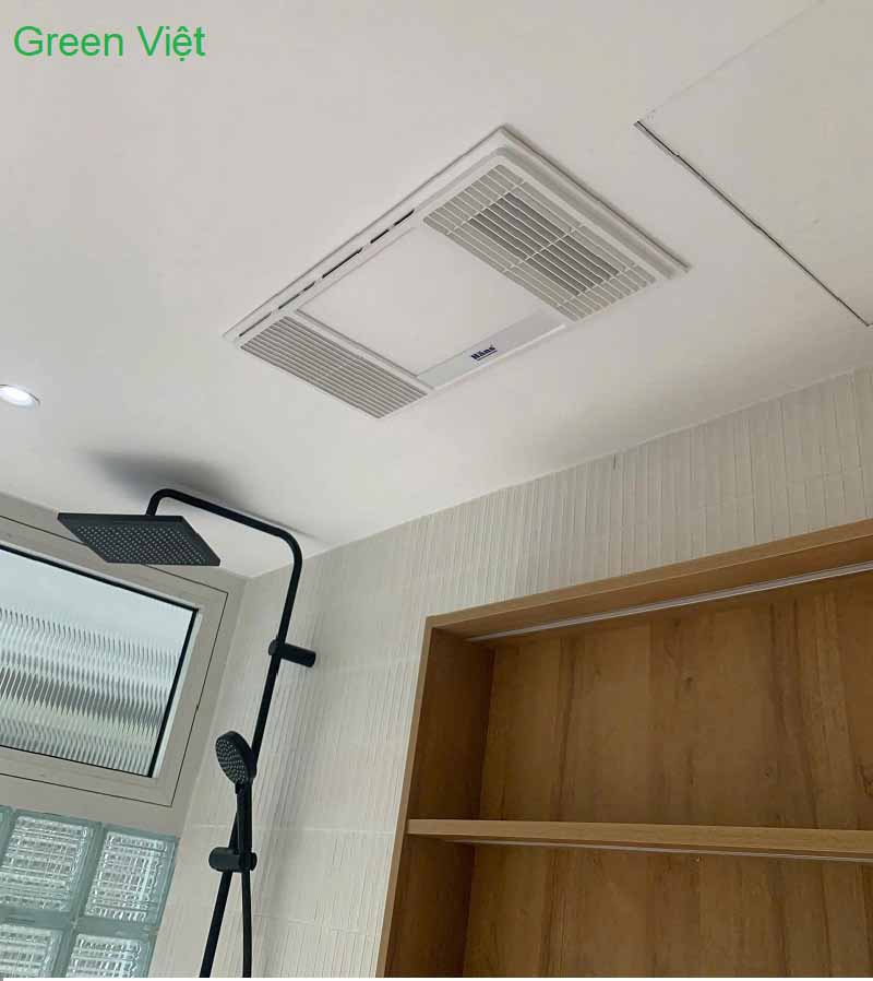 Đèn Sưởi Âm Nhà Tắm Công Nghệ Đức HA2 Âm Trần Mới Nhất