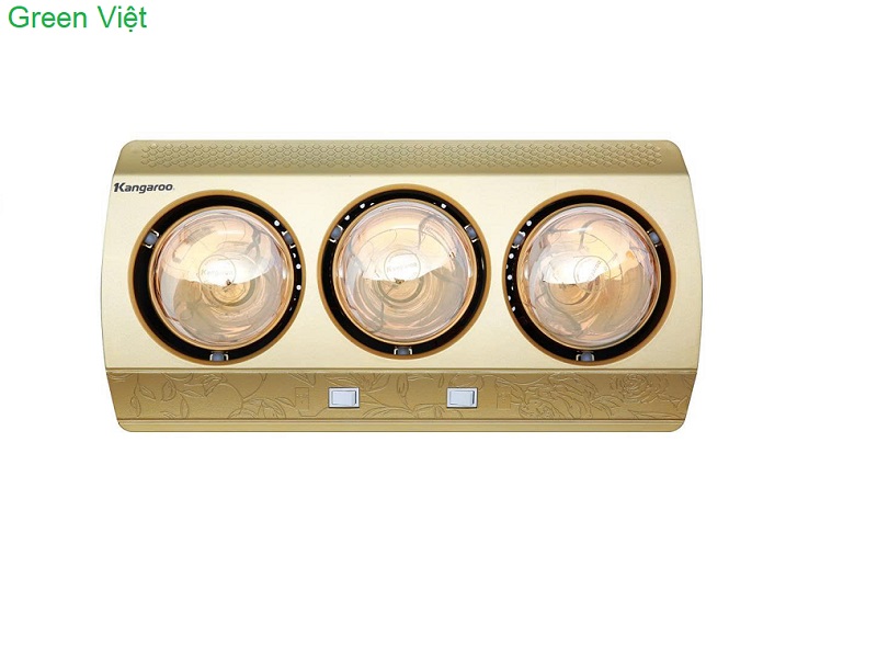 Đèn sưởi nhà tắm 3 bóng Kangaroo KG3BH01