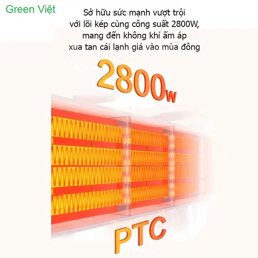 Đèn Sưởi Nhà Tắm Green Việt KV8 Âm Trần 5 Chức Năng Trong 1