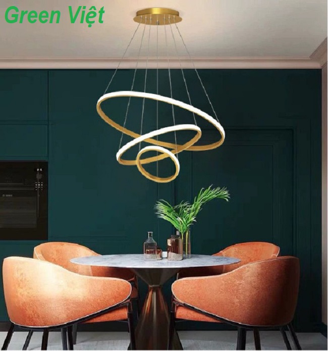 Đèn thả 3 vòng trang trí DLT25