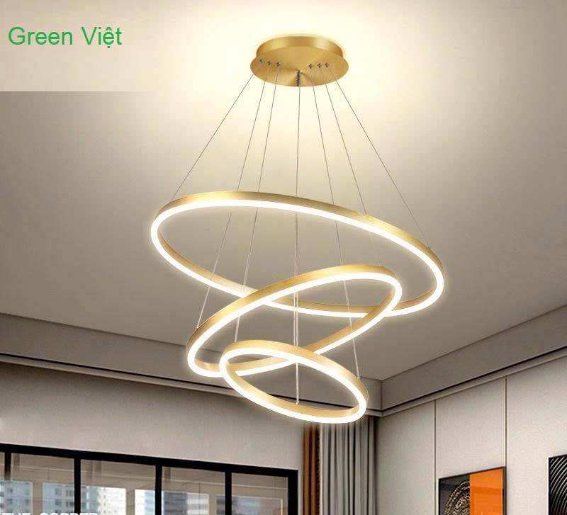 Đèn thả ba vòng trang trí DTT-12