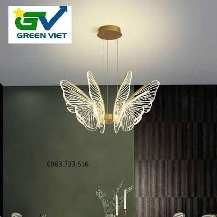 Đèn thả bàn ăn hình cánh bướm DTCB01