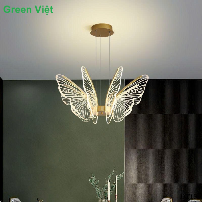 Đèn thả bàn ăn hình cánh bướm DTCB01