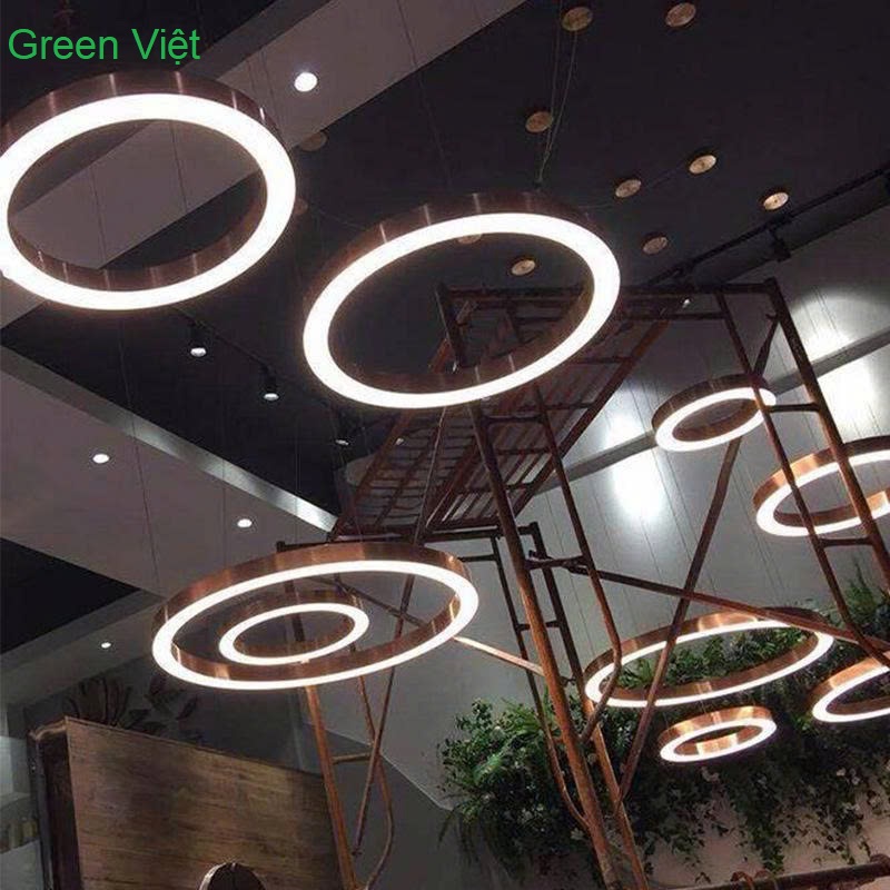 Đèn thả hình vòng tròn hiện đại DTHT01