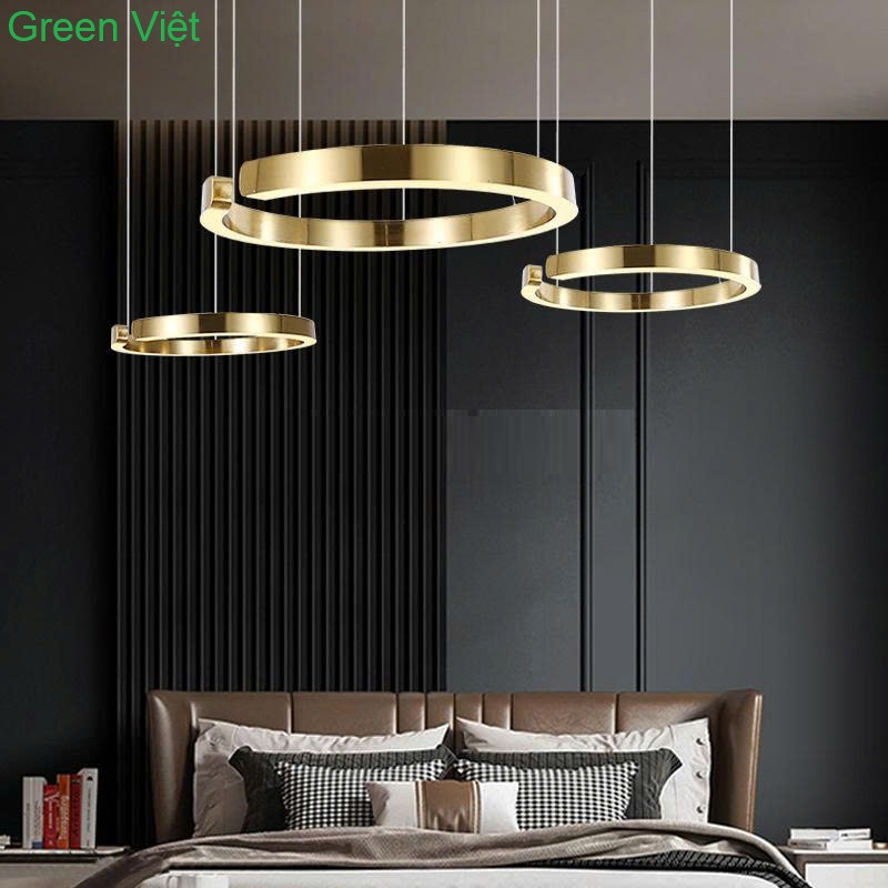 Đèn Thả Pha Lê 3 Vòng LUXURY DCPL07