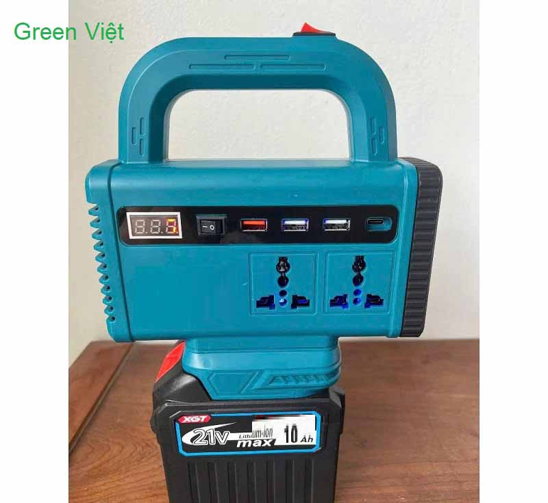 Đèn Tích Điện Siêu Sáng GVD-26 Dùng Pin Đa Năng