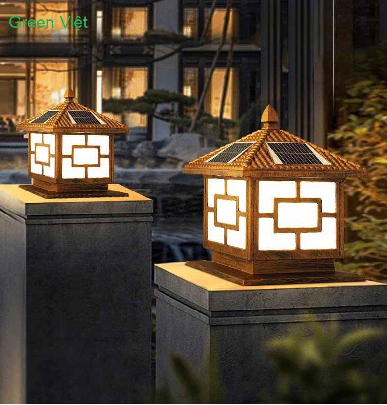 Đèn Trụ Cổng Năng Lượng Mặt Trời
