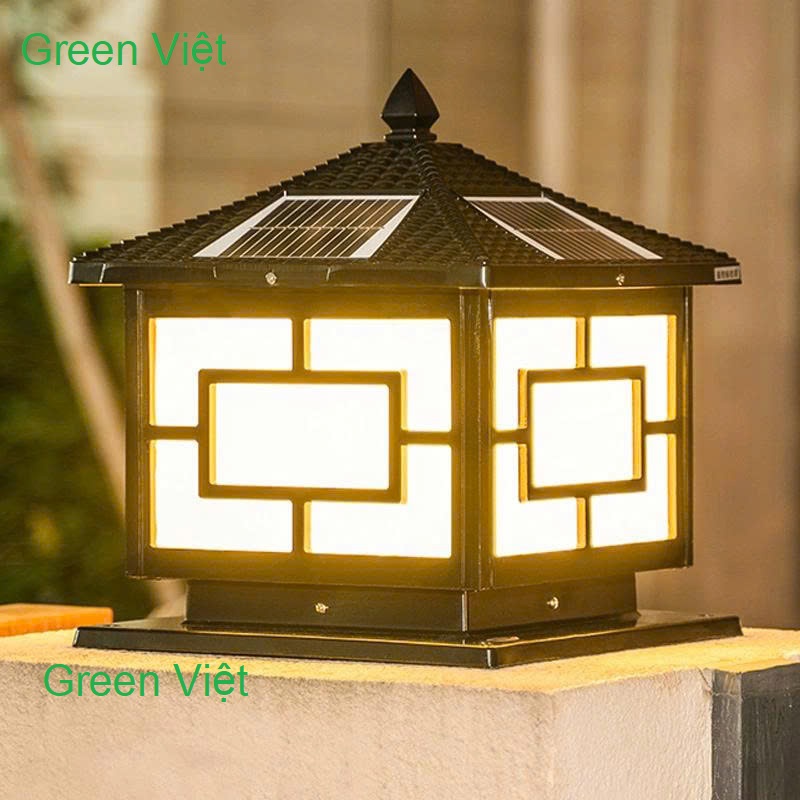 Đèn trụ cổng năng lượng mặt trời TCNL0824