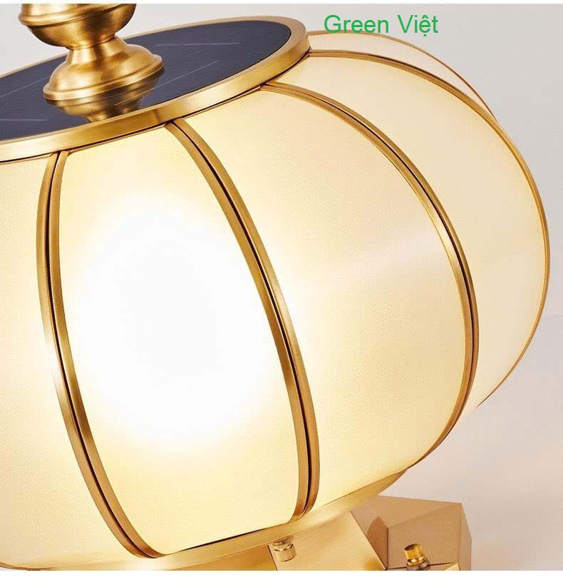 Đèn Trụ Cổng Năng Lượng Mặt Trời T40