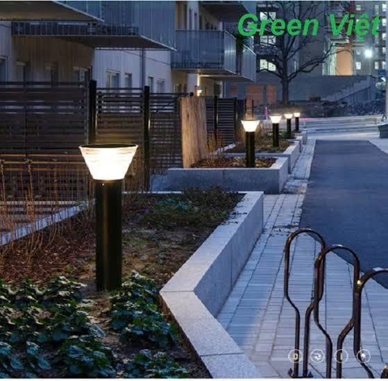 Đèn trụ năng lượng mặt trời sân vườn GV-GDL-B007 (80cm)