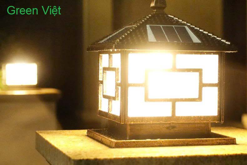 Đèn trụ năng lượng mặt trời LT07 (KT30x30cm)