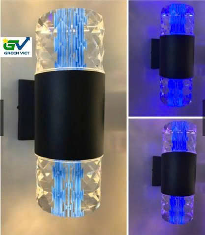 Đèn trụ tháp 2 đầu ánh sáng 3 mầu DTTG01