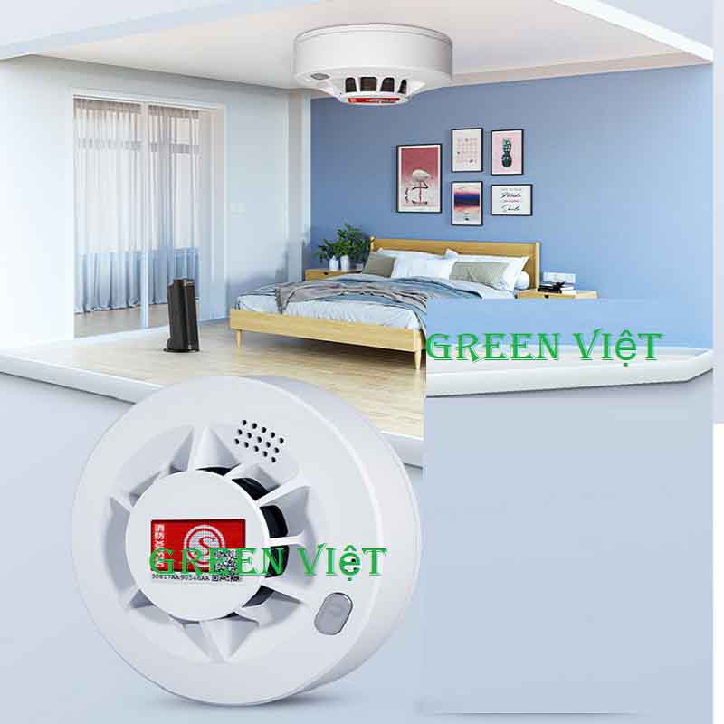 Chuông báo cháy hiện đại CBCCP01 báo khói thông minh