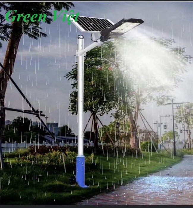 Đèn đường năng lượng mặt trời cao cấp 100W - Solar Light L100W-MN