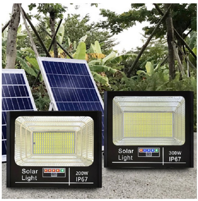 Đèn năng lượng mặt trời 300w IP67 - Đèn năng lượng cao cấp solar light