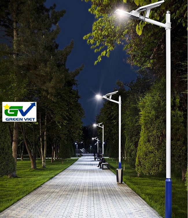 Đèn năng lượng mặt trời siêu sáng 500w - Đèn lắp sân vườn BC500C