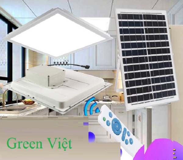 Đèn Panen âm trần bằng năng lượng mặt trời PNAT03