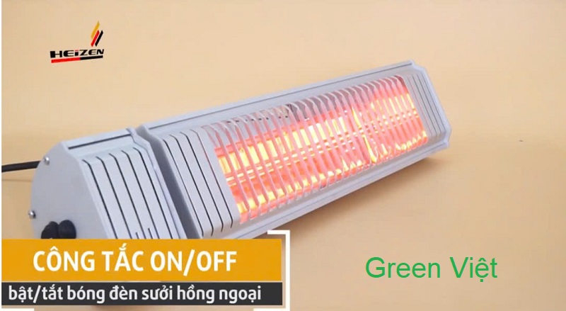 Đèn sưởi nhà tắm Appino 20 (2000W) không chói mắt