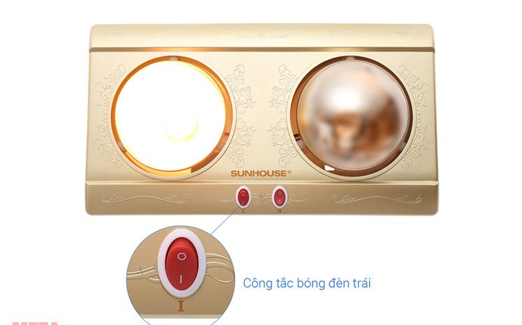 Đèn sưởi nhà tắm SHD3812