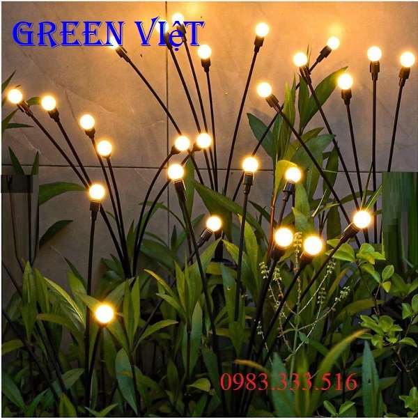Đèn trang trí sân vườn DTSV08 bằng năng lượng mặt trời