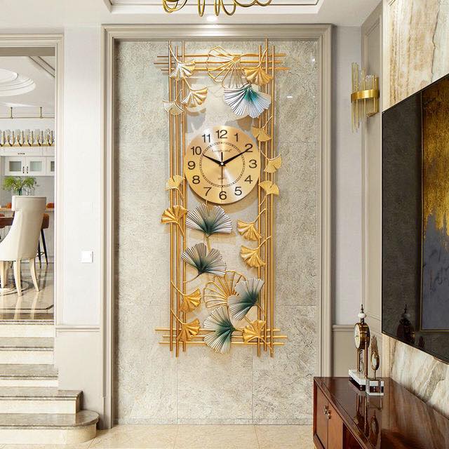 Đồng hồ treo tường decor nghệ thuật chuyện tình giàn thiên Lý K2816