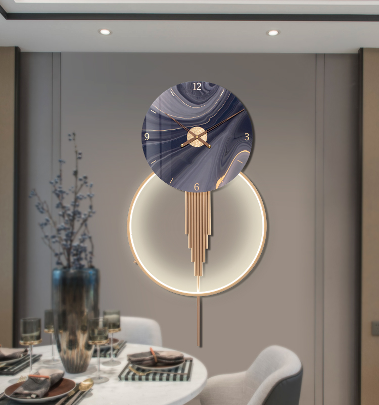 Đồng hồ nghệ thuật T1553 - Treo tường Decor 3D