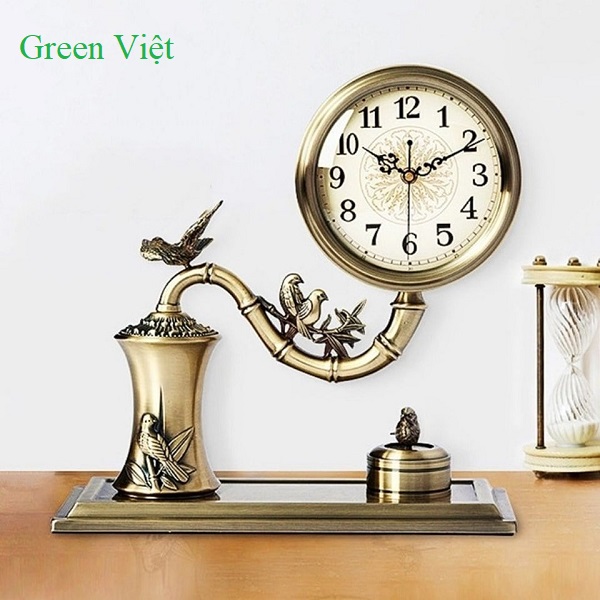 Đồng hồ trang trí để bàn DHDB03 cao cấp