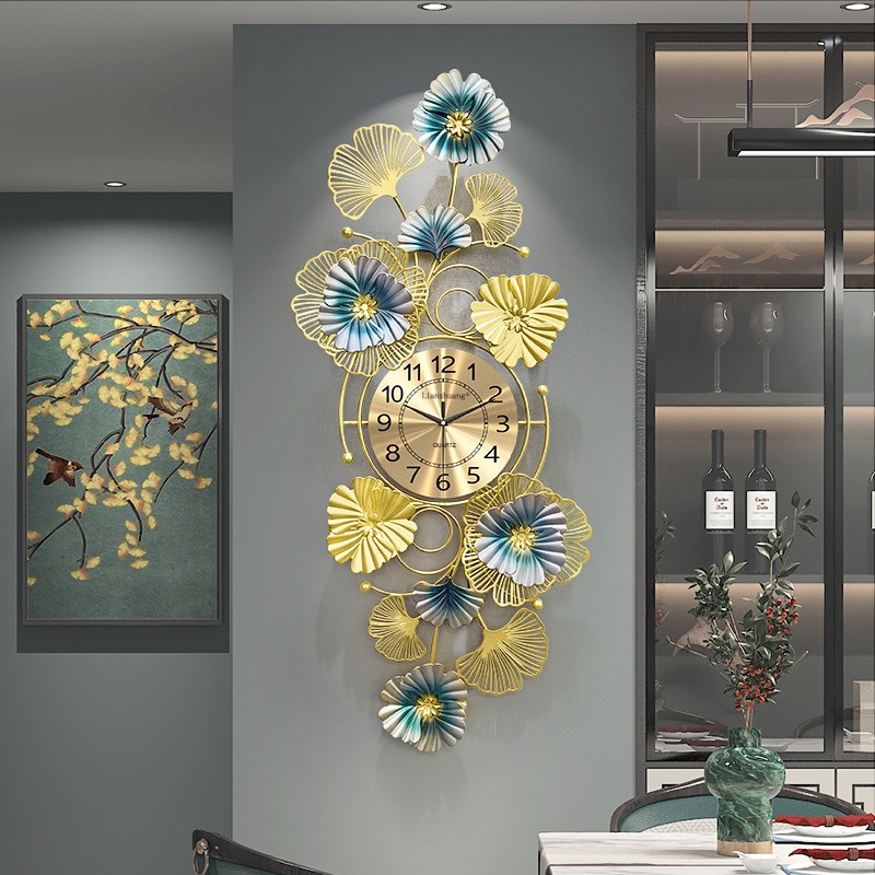 Đồng hồ treo tường nghẹ thuật KT123 - Decor phòng khách