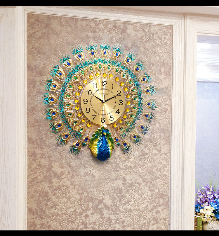 Đồng hồ treo tường decor T1566 - Decor nội thất