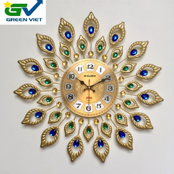Đồng hồ treo tường trang trí nghệ thuật T2107 - Decor phòng khách