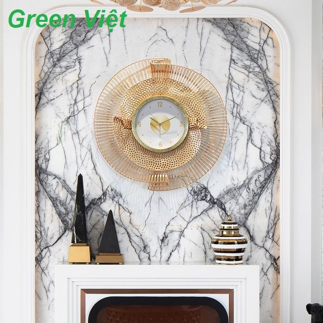 Đồng hồ treo tường trang trí phòng khách DCT1023B