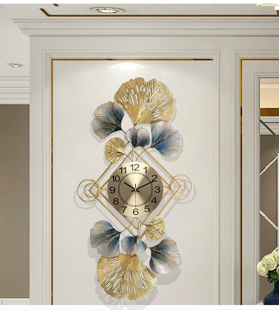Đồng hồ treo tường trang trí t1542 – decor nghệ thuật